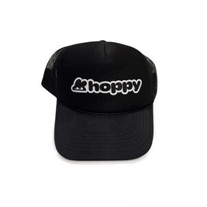 NWOT Otto Unisex Hoppy Snapback Trucker Hat Black